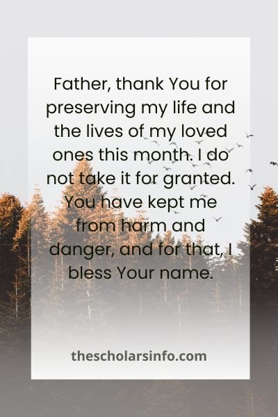 End Of The Month Prayer Points With Scriptures​