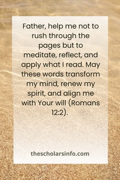 Prayer Before Reading The Bible