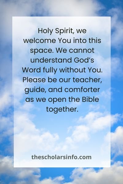 Powerful Small Group Bible Study Prayer