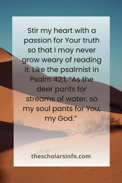 Prayer Before Reading The Bible