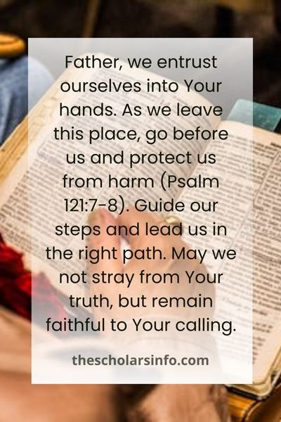 Powerful Closing Prayer After Bible Study