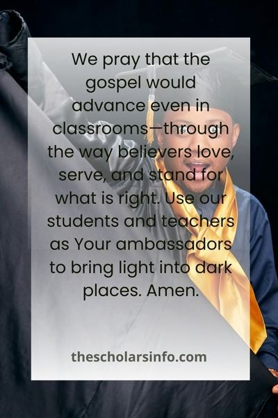 Powerful Prayer For The Safety Of School And Students​
