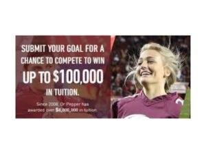 Dr Pepper Scholarship
