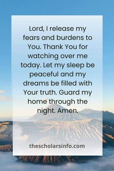 Scriptural Evening Prayer For Today