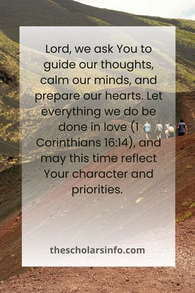 Prayers To Open Bible Study