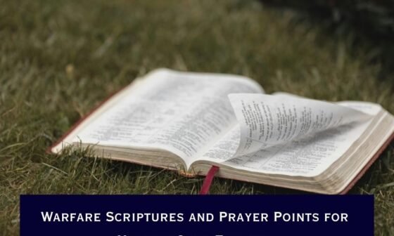 Warfare Scriptures and Prayer Points for Victory Over Enemies