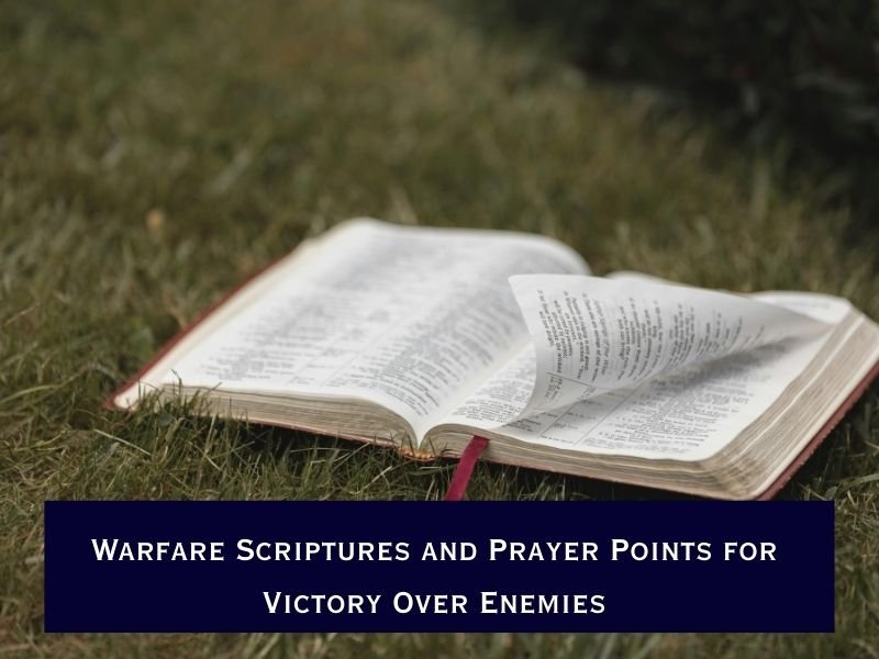 Warfare Scriptures and Prayer Points for Victory Over Enemies