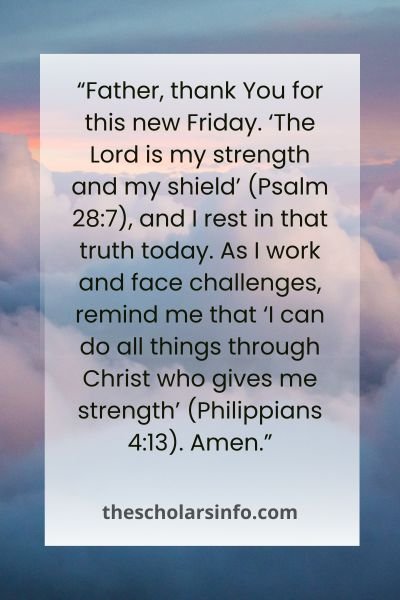 Friday Morning Prayer