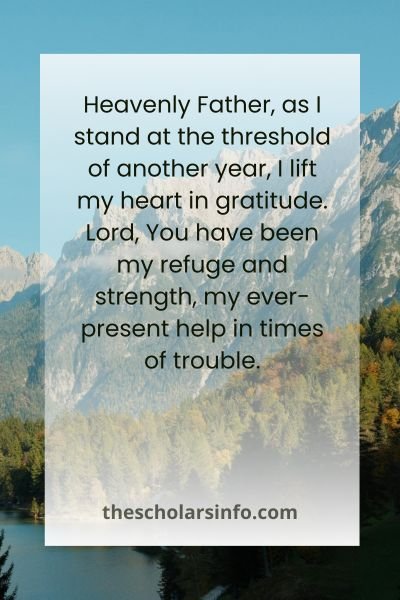 Prayers for End of the Year Blessings For a New Year