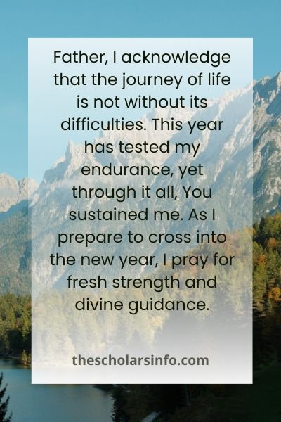 Prayers for End of the Year Blessings For a New Year