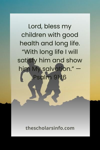 Prayer Points For Children With Scriptures For Success