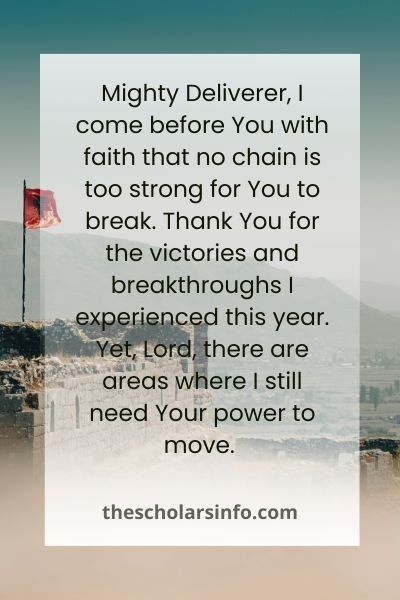 Prayers for End of the Year Blessings For a New Year