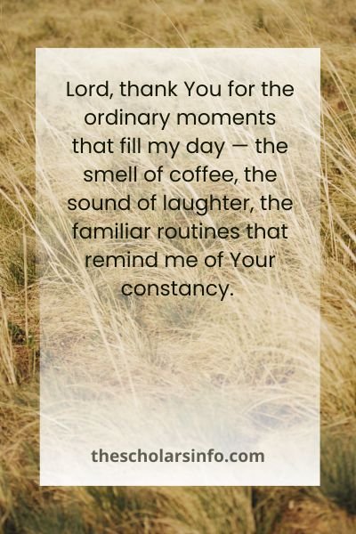 Daily Morning Prayers of Gratitude From The Bible