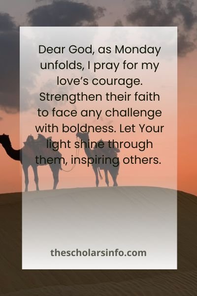 Scriptural Monday Morning Prayers and Quotes for The Week