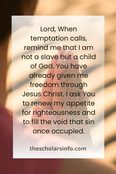 Prayers Against Lust