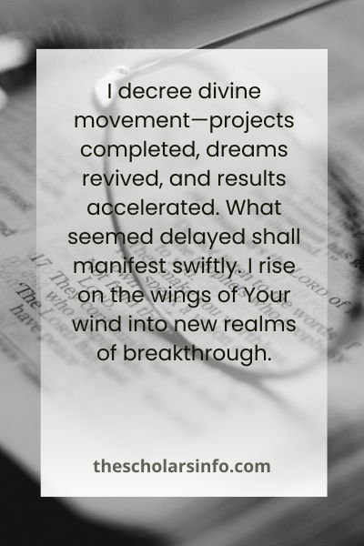 Beginning of New Month Declarations From The Bible