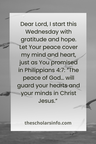 Wednesday Morning Prayers and Blessings