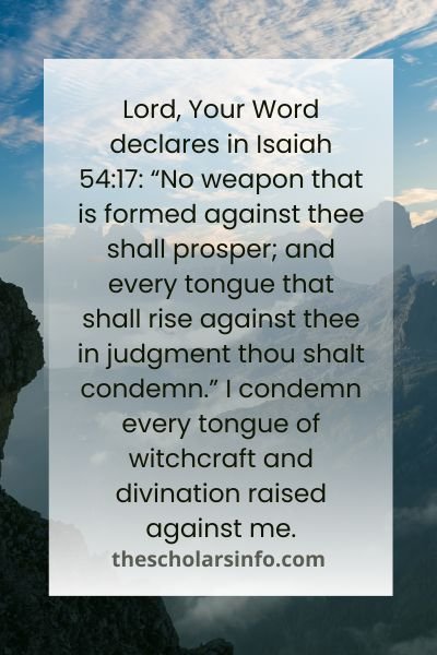 Dangerous Prayers Against Enemies With Bible