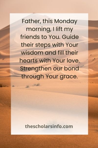 Scriptural Monday Morning Prayers and Quotes for The Week