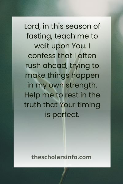 Bible-Based Prayers During Fasting