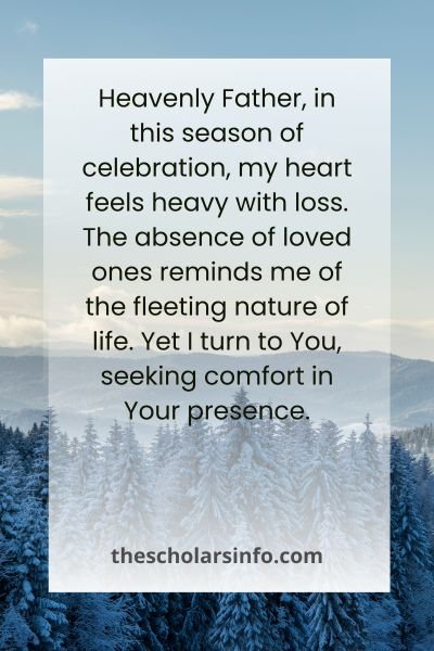 Christmas Prayers for Grieving Hearts