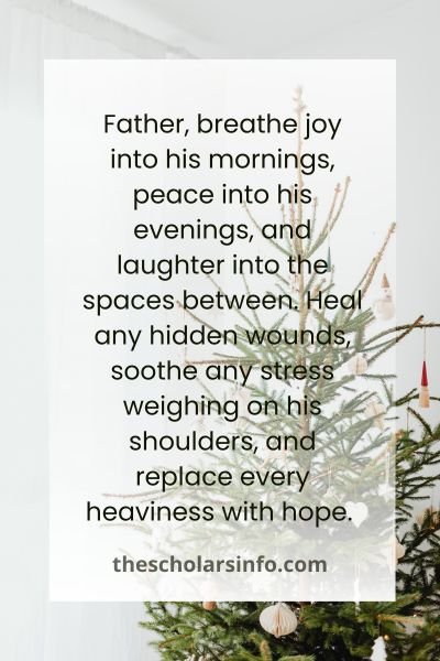 Christmas Prayers To My Husband