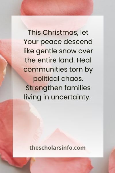 Merry Christmas And Prayers For Peace Worldwide