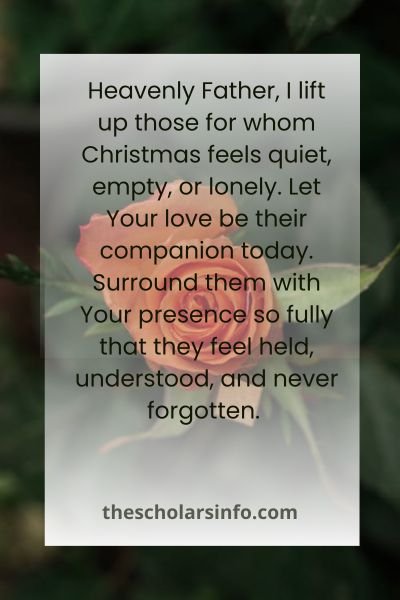 Prayers For Peace And Blessing On Christmas Day