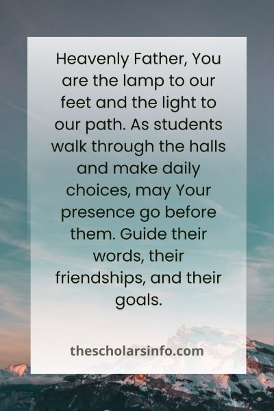 Uplifting Prayers for the New School Term From The Bible