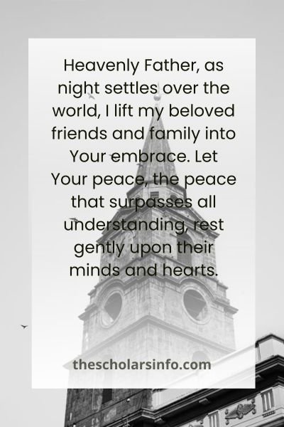 Catholic Night Prayers And Blessings For Friends And Family