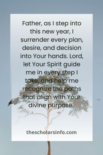 Prayer Seeking God's Purpose For The New Year