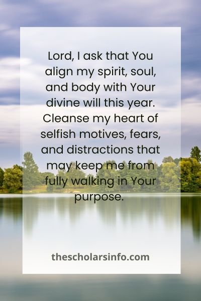 Prayer Seeking God's Purpose For The New Year