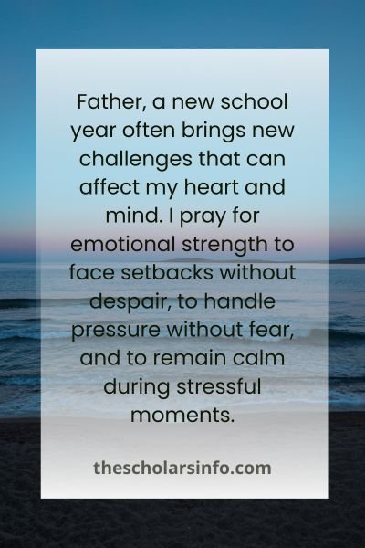 Prayer For New School Year For Students​