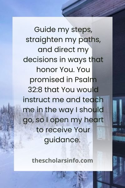 Prayers To Bless The Month of December