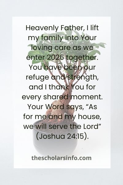 Happy New Year Prayer For 2026