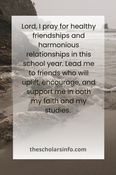 Prayer For New School Year For Students​