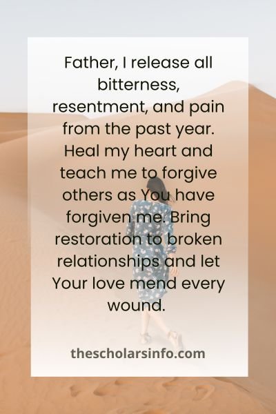 Prayer Blessings for the New Year 