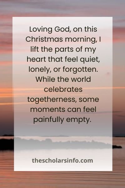 December 25 Christmas Morning Prayers From Bible
