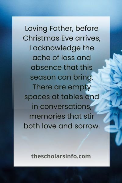 Prayer For Peace And Joy Before Christmas Eve