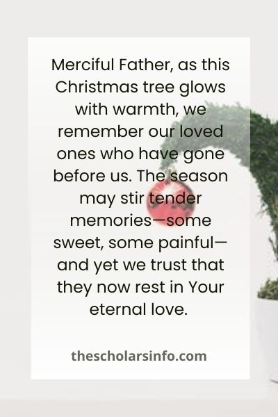 Scripture-Filled Prayers For Lighting Of The Christmas Tree