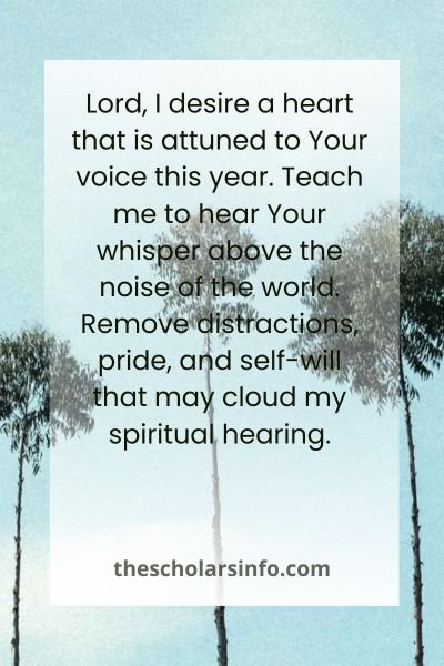 Prayer Seeking God's Purpose For The New Year