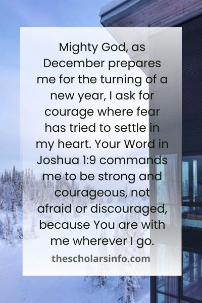 Prayers To Bless The Month of December