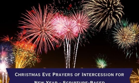 Christmas Eve Prayers of Intercession for New Year