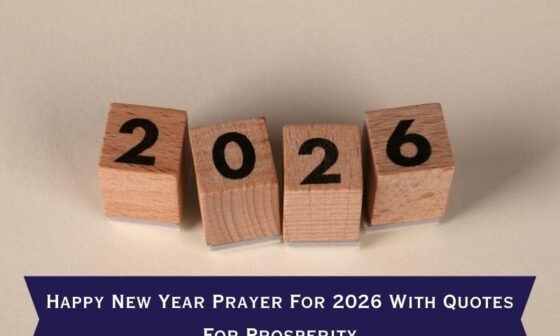 Happy New Year Prayer For 2026