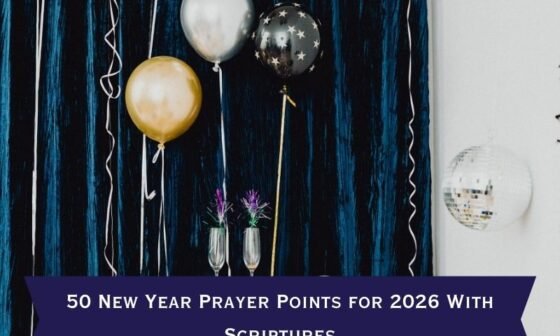 New Year Prayer Points for 2026