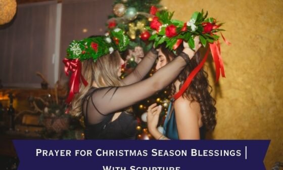 Prayer for Christmas Season Blessings