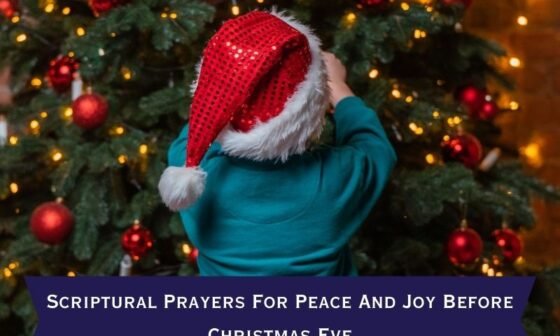 Prayers For Peace And Joy Before Christmas Eve