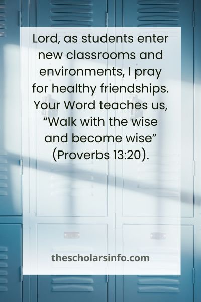 Prayers for a New School Year